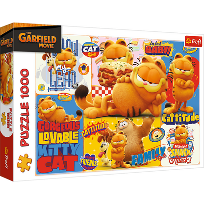 Puzzle Aventuras Garfield 1000pcs Trefl 10935