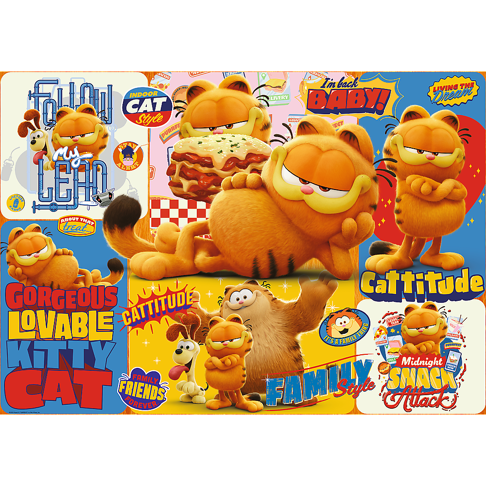 Puzzle Aventuras Garfield 1000pcs Trefl 10935