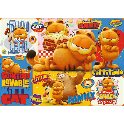 Puzzle Aventuras Garfield 1000pcs Trefl 10935
