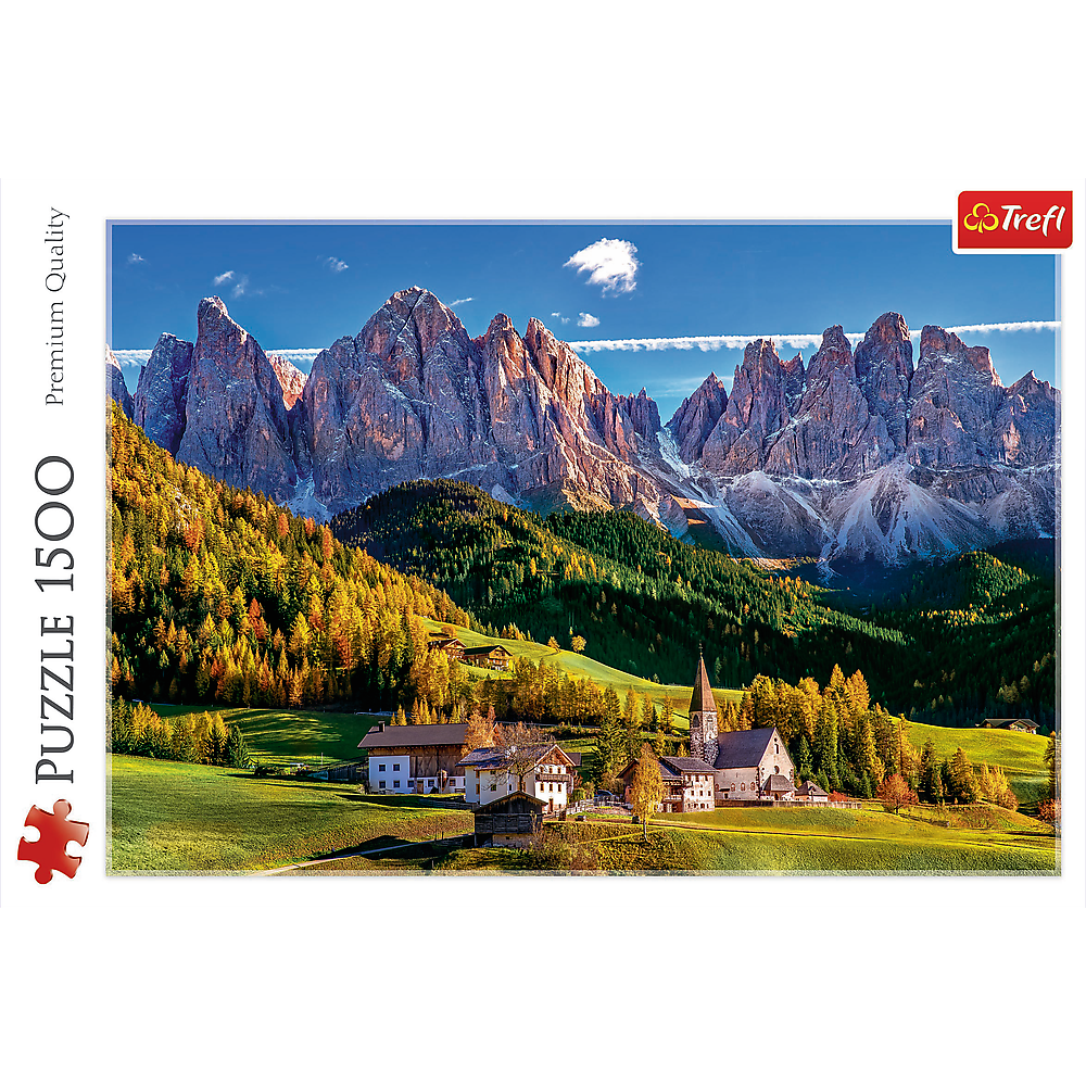 Puzzle Dolomitas Val di Funes 1500pcs Trefl 26163