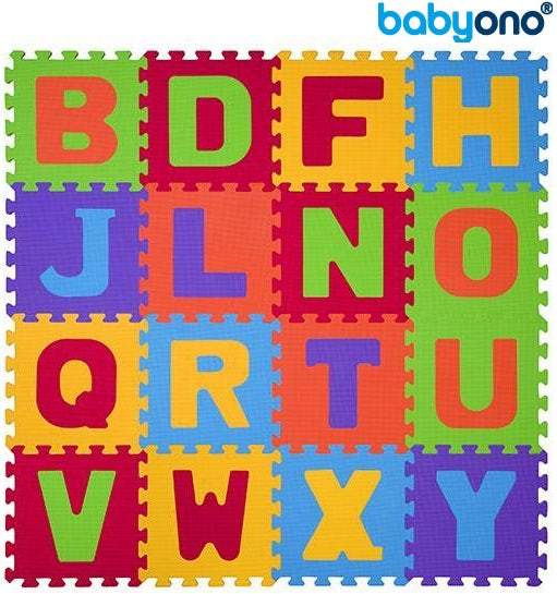 Baby Ono - Puzzle em espumas 16pcs letras