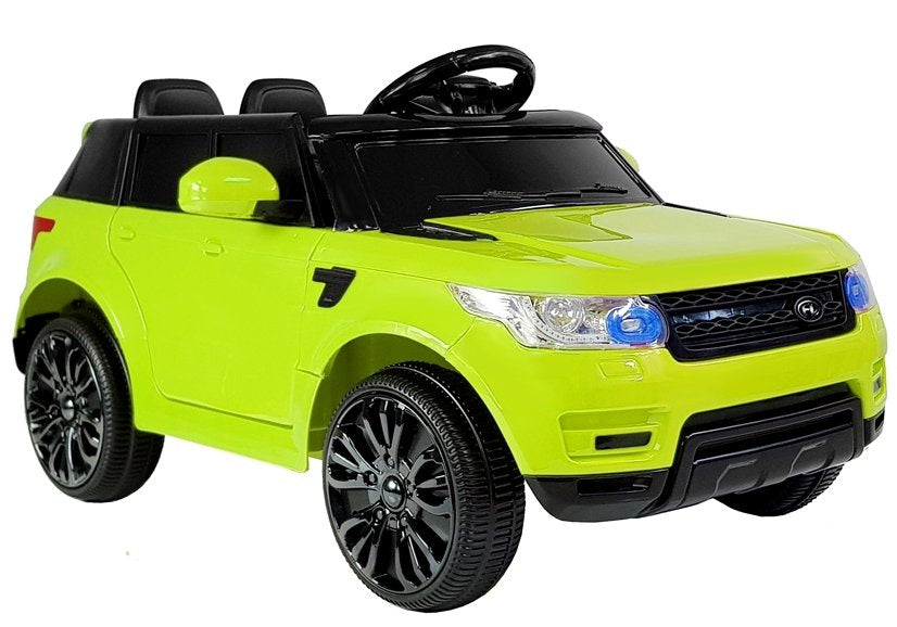 Carro elétrico Range Rover Sport verde Premium