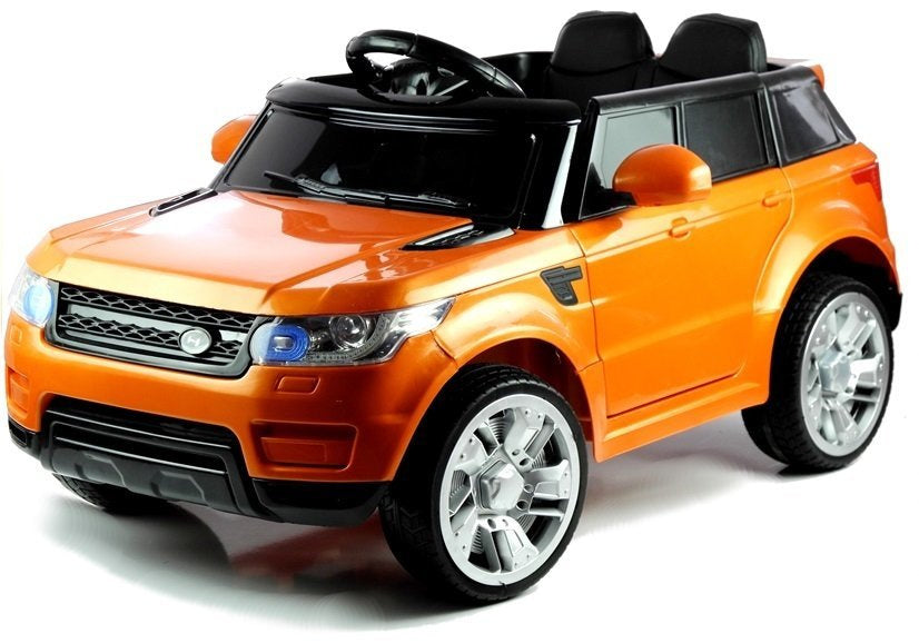 Carro elétrico Range Rover Sport laranja Premium