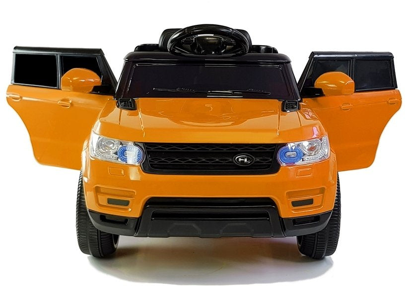 Carro elétrico Range Rover Sport laranja Premium