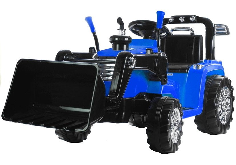 Trator elétrico infantil ZP1005 azul