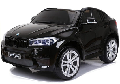 Carro elétrico infantil BMW X6M preto pintado novo