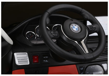 Carro elétrico infantil BMW X6M preto pintado novo