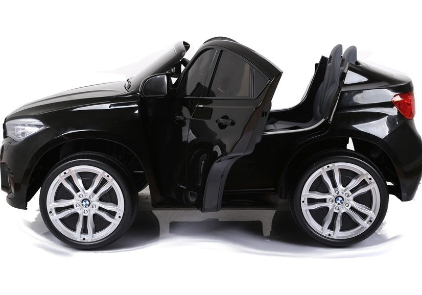 Carro elétrico infantil BMW X6M preto pintado novo