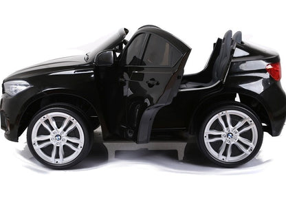 Carro elétrico infantil BMW X6M preto pintado novo
