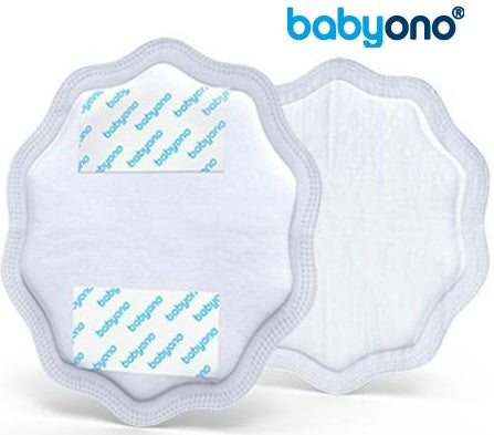 Baby Ono - NATURAL NURSING breast pads 24pcs, branco
