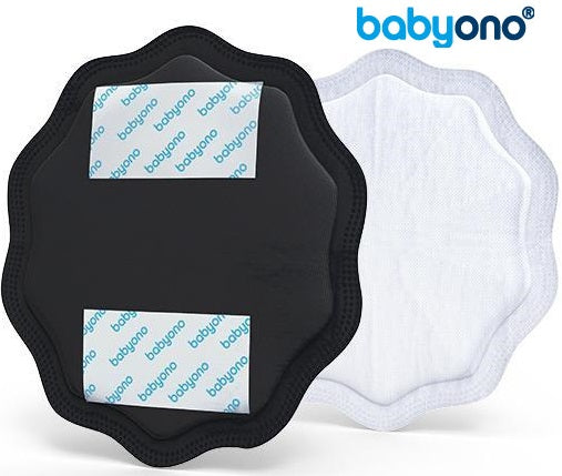 Baby Ono - NATURAL NURSING breast pads 24pcs, preto