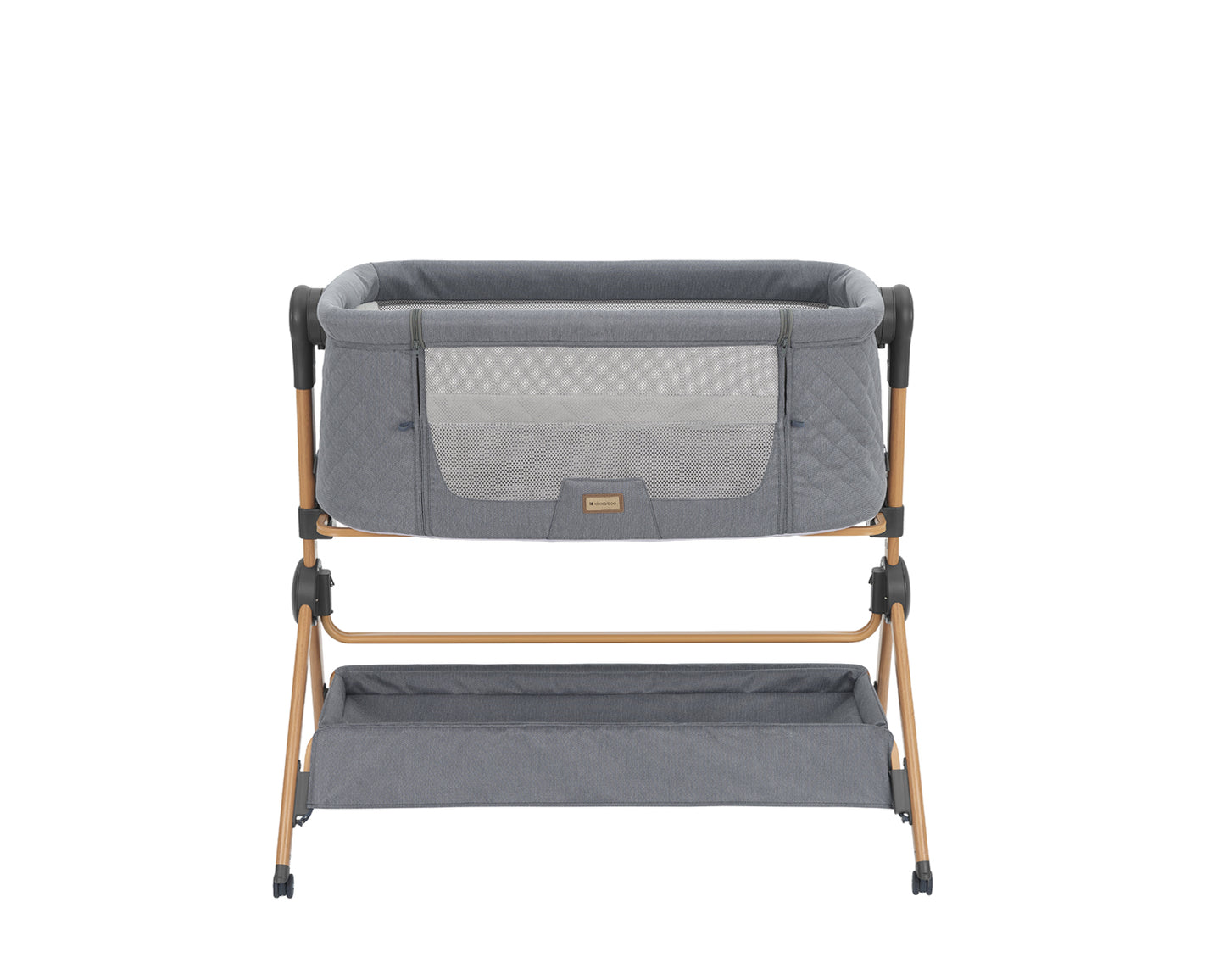 Berço co-sleeping + Cadeira de refeição 2 em 1 Sleat Me Cinza