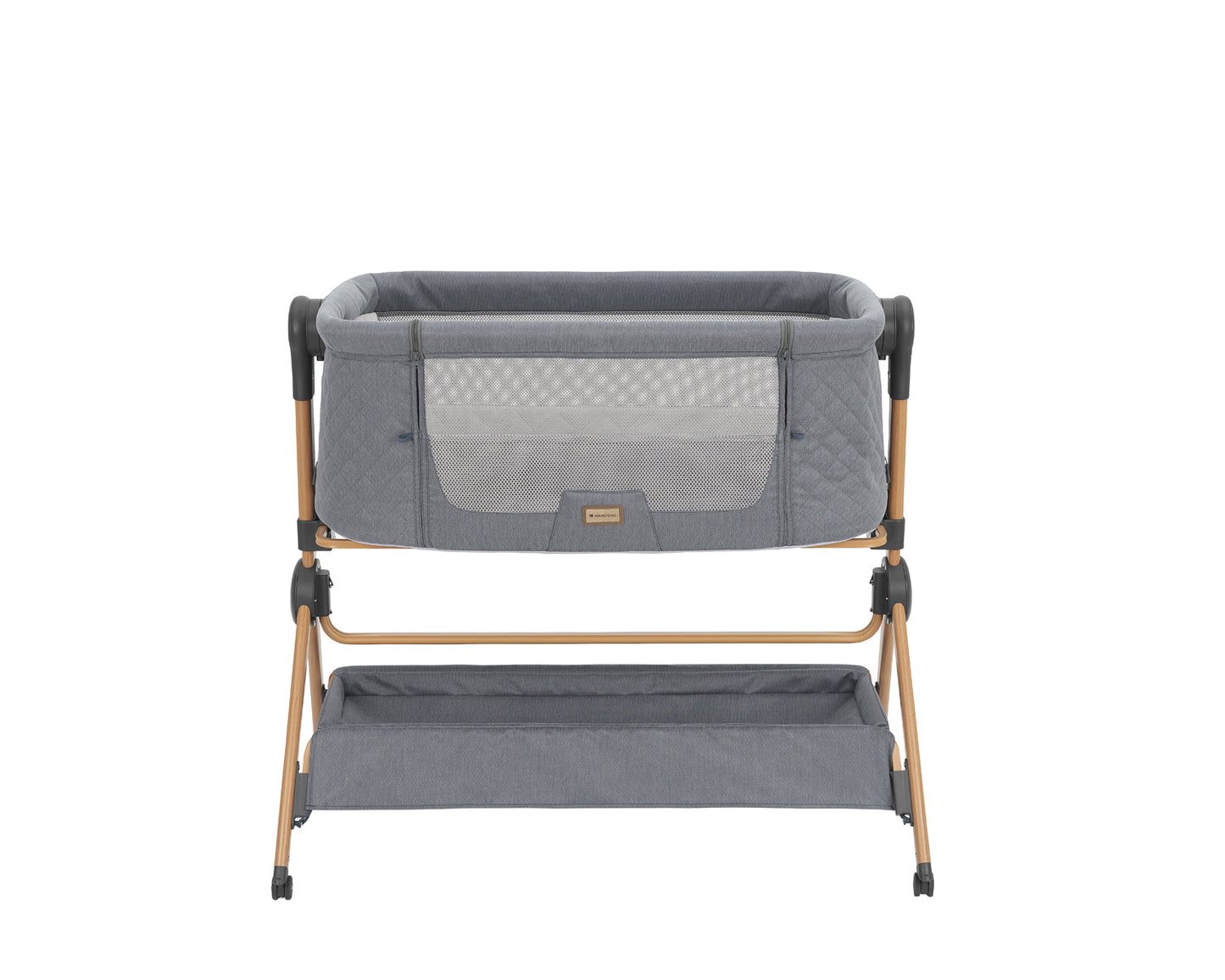 Berço co-sleeping + Cadeira de refeição 2 em 1 Sleat Me Cinza