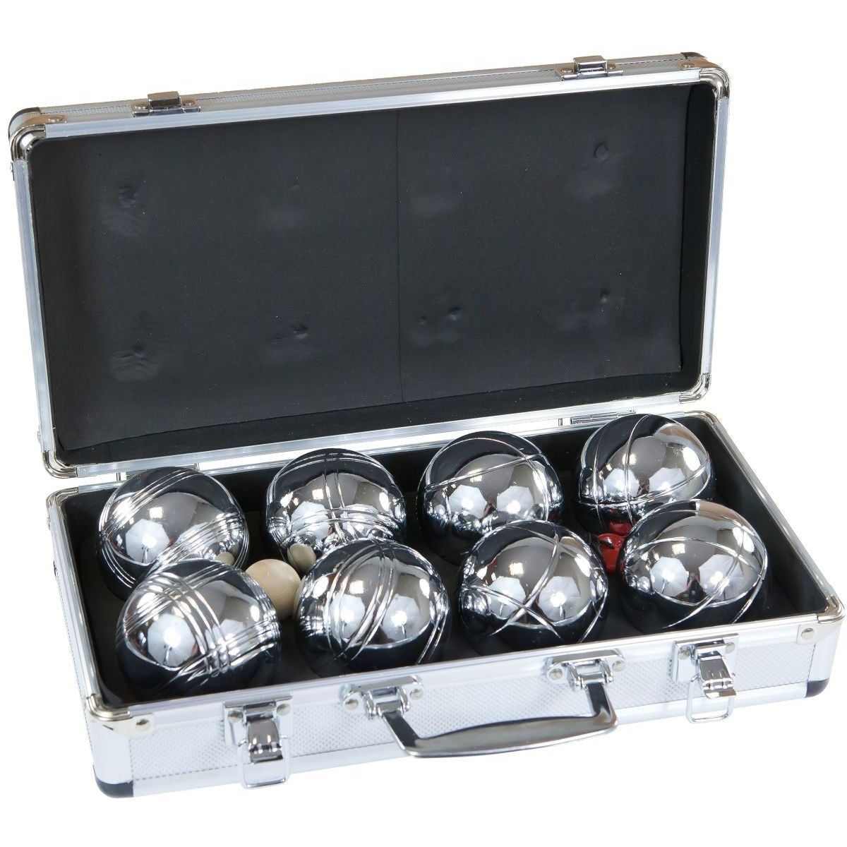 Conjunto de pétanque 2 jogadores com mala