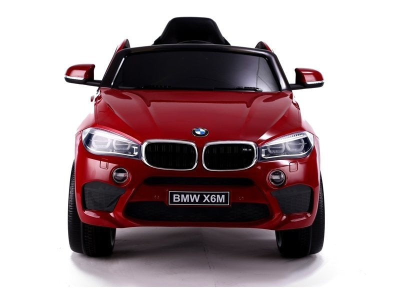 Carro elétrico infantil BMW X6 vermelho pintado