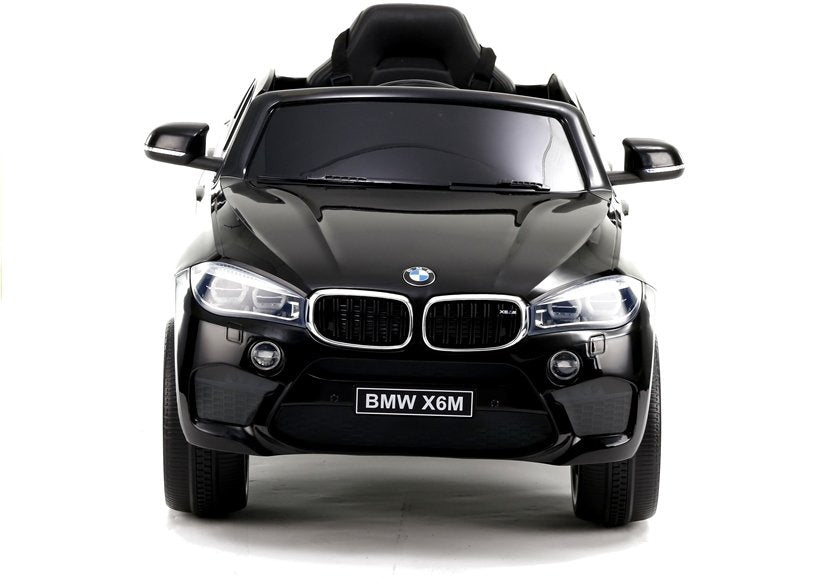 Carro elétrico infantil BMW X6 preto pintado