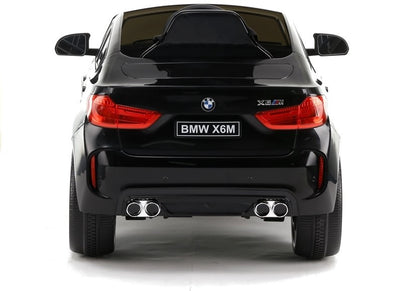 Carro elétrico infantil BMW X6 preto pintado
