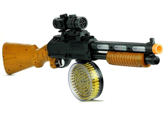 Metralhadora AK 868-1 com luz e som 60 cm