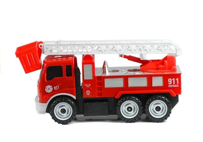 Camião bombeiros desmontável com ferramentas