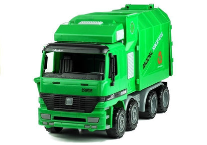 Contentor lixo verde desmontável com abertura
