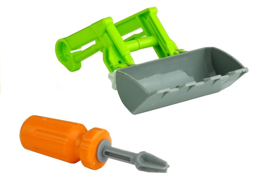 Trator de montar com reboque aberto 43 cm