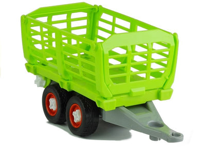 Trator de montar com reboque aberto 43 cm