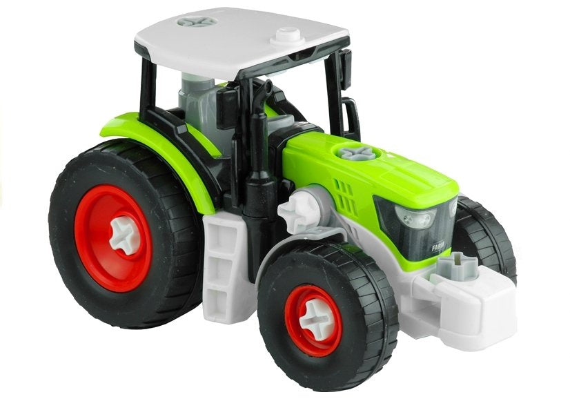 Trator de montar com reboque aberto 43 cm