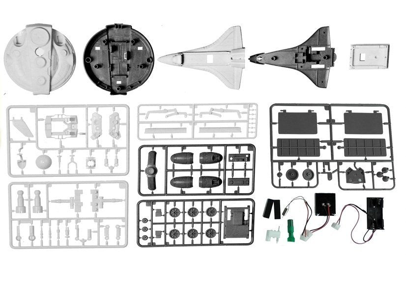 Avião espacial solar 3 em 1 DIY