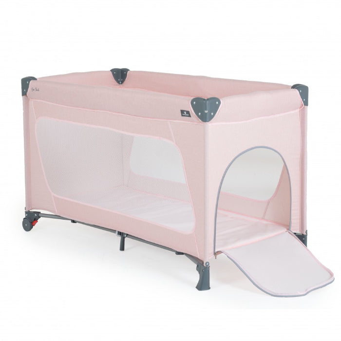 Cama de viagem Moni One Touch Pink