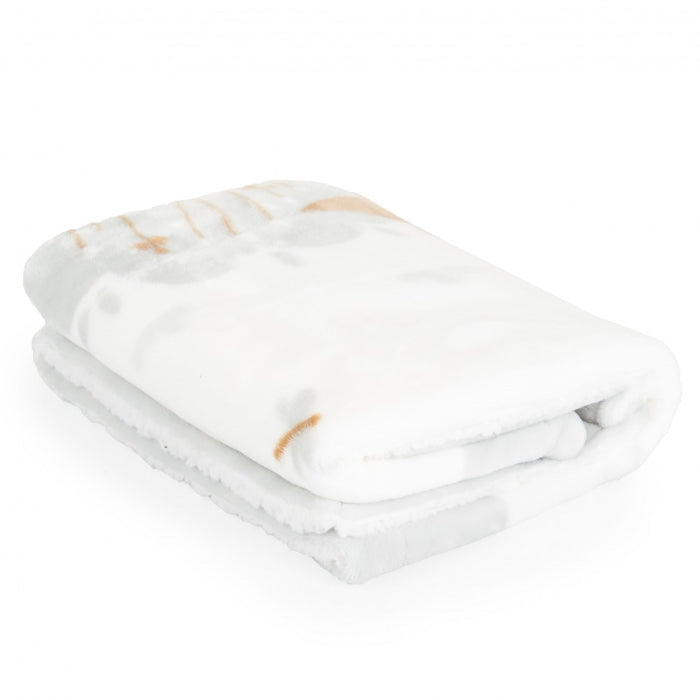 Cobertor para bebé Moni Little friends Grey (80x110cm)