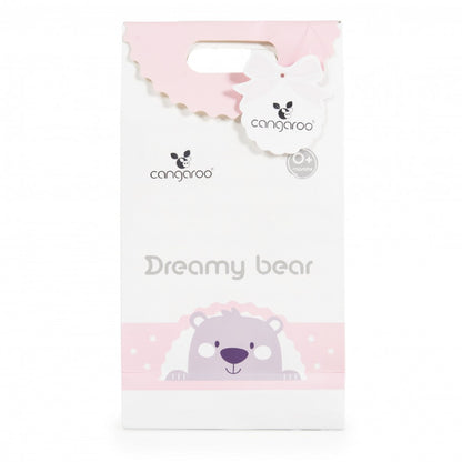 Cobertor para bebé Moni Dreamy bear Pink (75x100cm)