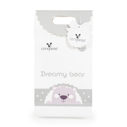 Cobertor para bebé Moni Dreamy bear Grey (75x100cm)