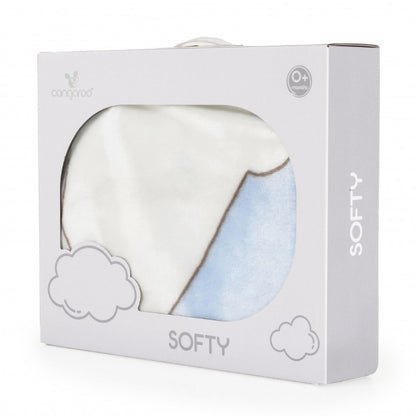Cobertor para bebé Moni Softy Sweet hugs Blue (80x110cm)
