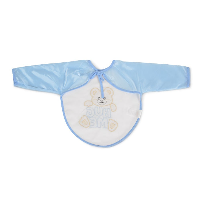 Babete com mangas Cangaroo HUG ME, LITTLE BEAR Blue