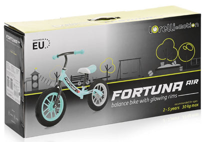 Bicicleta de Equilibrio Aro Brilhante Lorelli Fortuna Grey & Black