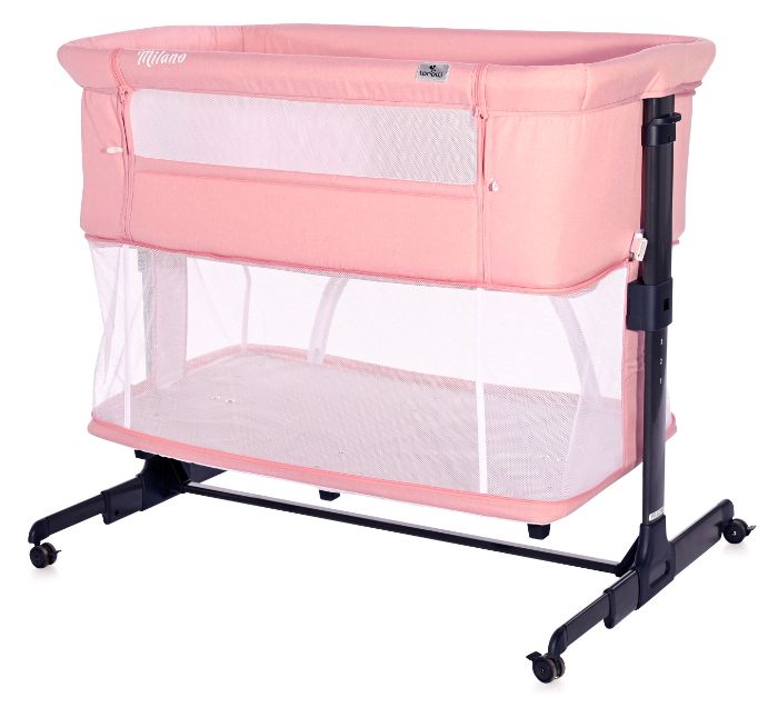 Berço co-sleeping Lorelli Milano 2 em 1 Pink