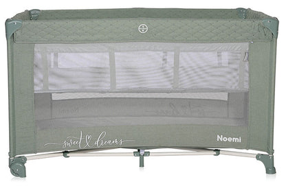 Cama de viagem 2 Níveis Lorelli Noemi Iceberg Green Star