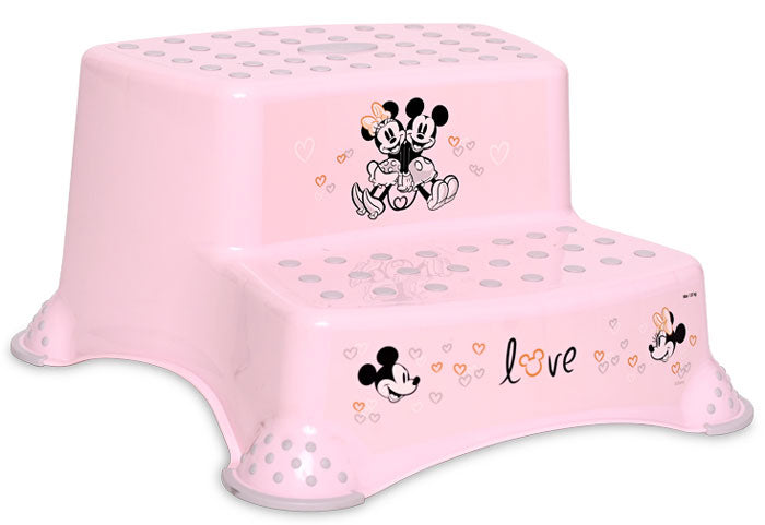 Banco Elevatório Duplo Disney Girl Love Lorelli Pink