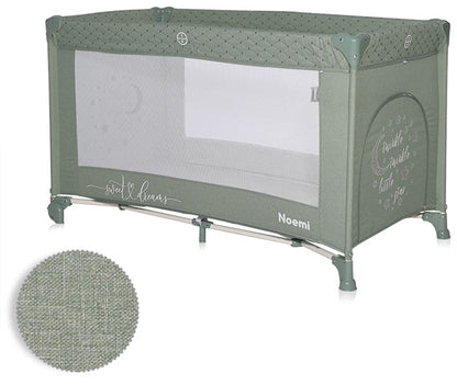 Cama de Viagem Lorelli Noemi Iceberg Green Star