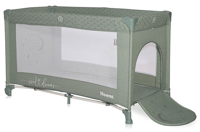 Cama de Viagem Lorelli Noemi Iceberg Green Star