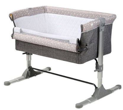 Berço co-sleeping Lorelli Sleep N'Care Grey Elephant