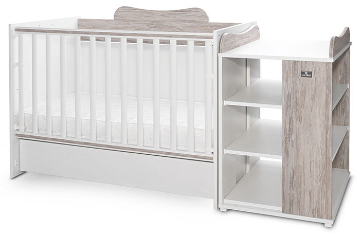 Cama Convertivel 5 Configurações Lorelli White / Artwood