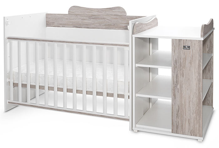 Cama Convertivel 5 Configurações Lorelli White / Artwood