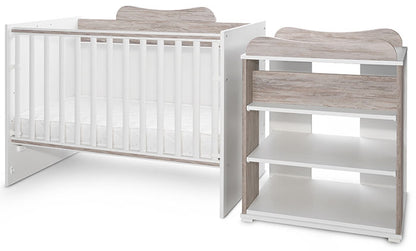 Cama Convertivel 5 Configurações Lorelli White / Artwood