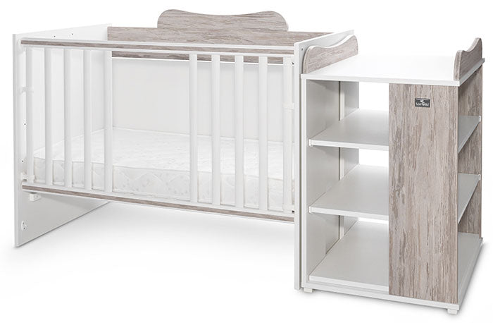 Cama Convertivel 5 Configurações Lorelli White / Artwood