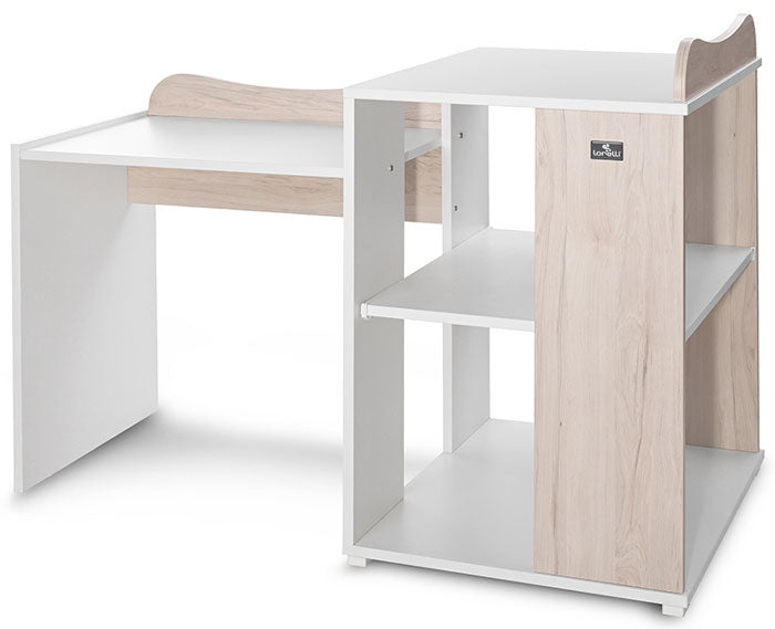 Cama Convertivel 5 Configurações Lorelli White / Light Oak