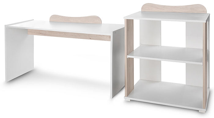 Cama Convertivel 5 Configurações Lorelli White / Light Oak