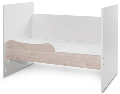 Cama Convertivel 5 Configurações Lorelli White / Light Oak