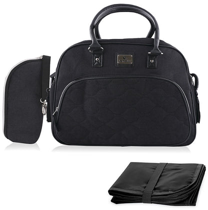 Saco-Multifunções Lorelli Mama Bag Viola Black