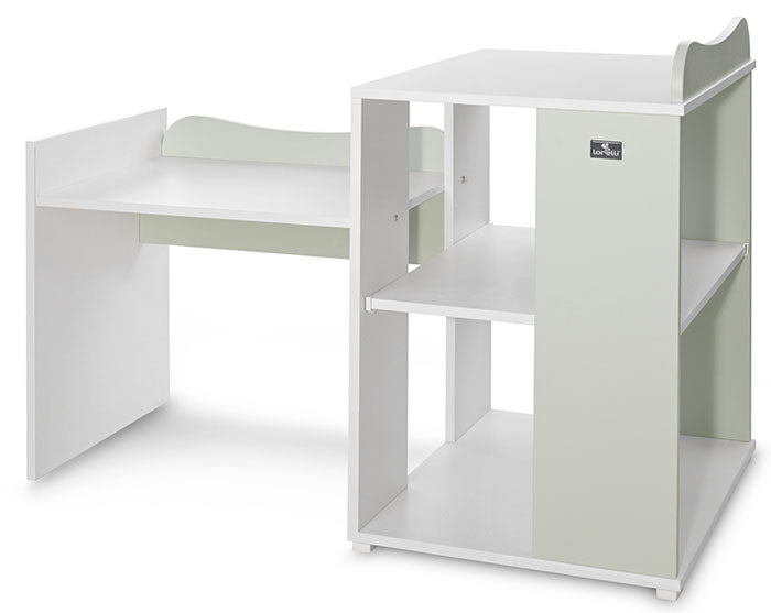 Cama Convertivel 5 Configurações Lorelli White / Milky Green